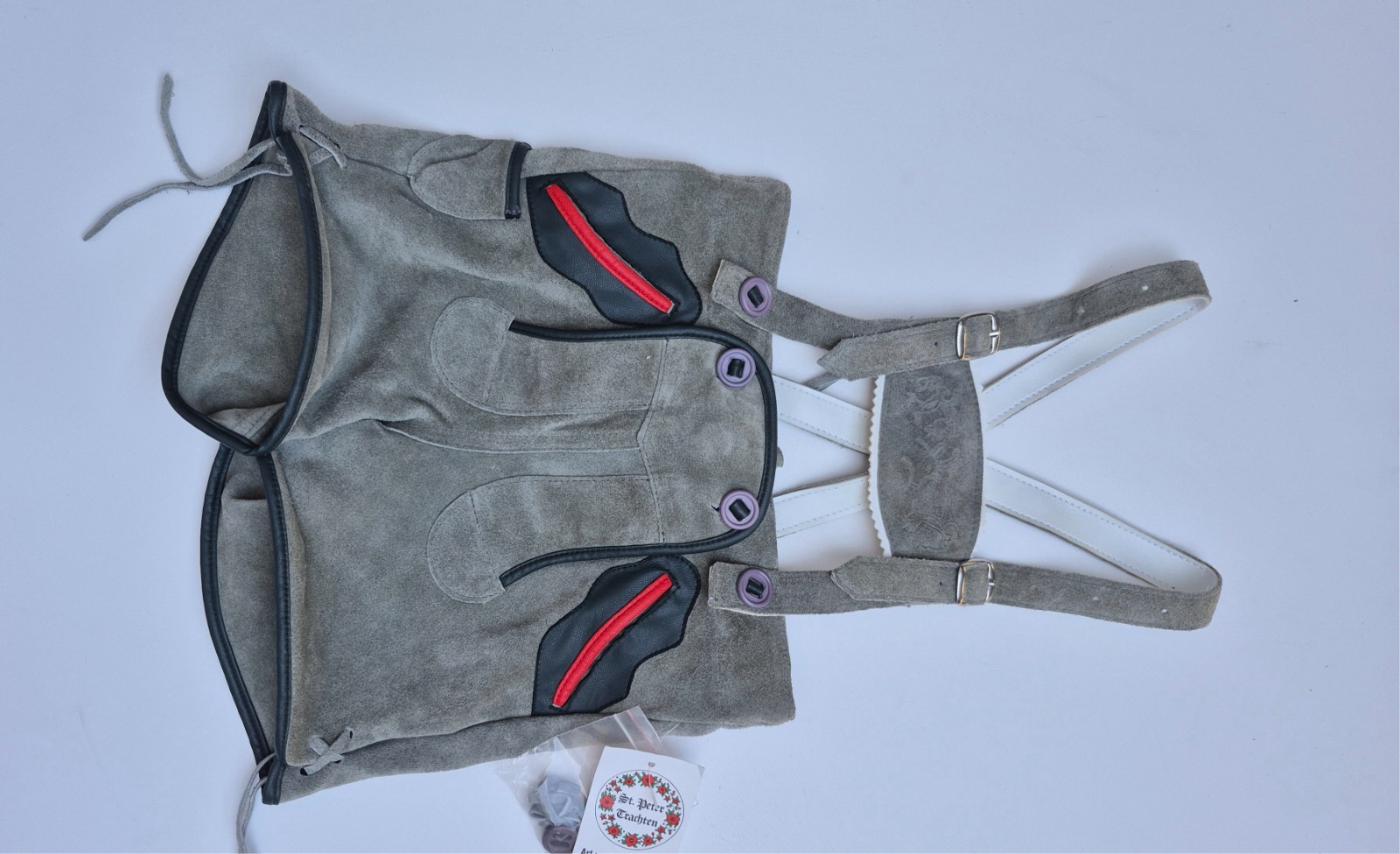 vintage St. Peter Trachten Bavarian lederhosen shorts for kids