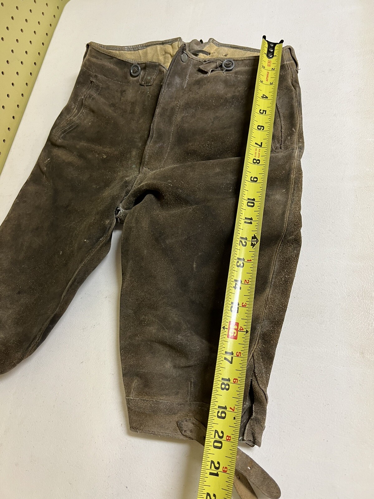 Vintage Kids Lederhosen pants Shorts Oktoberfest 24” Waist