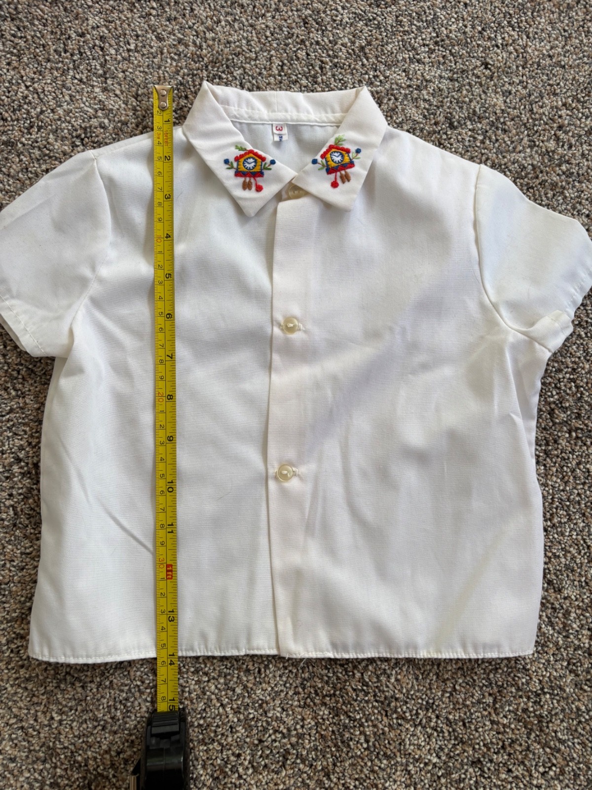 Authentic Swiss Vintage Lederhosen Kids set size 3. Pristine condition- no wear!