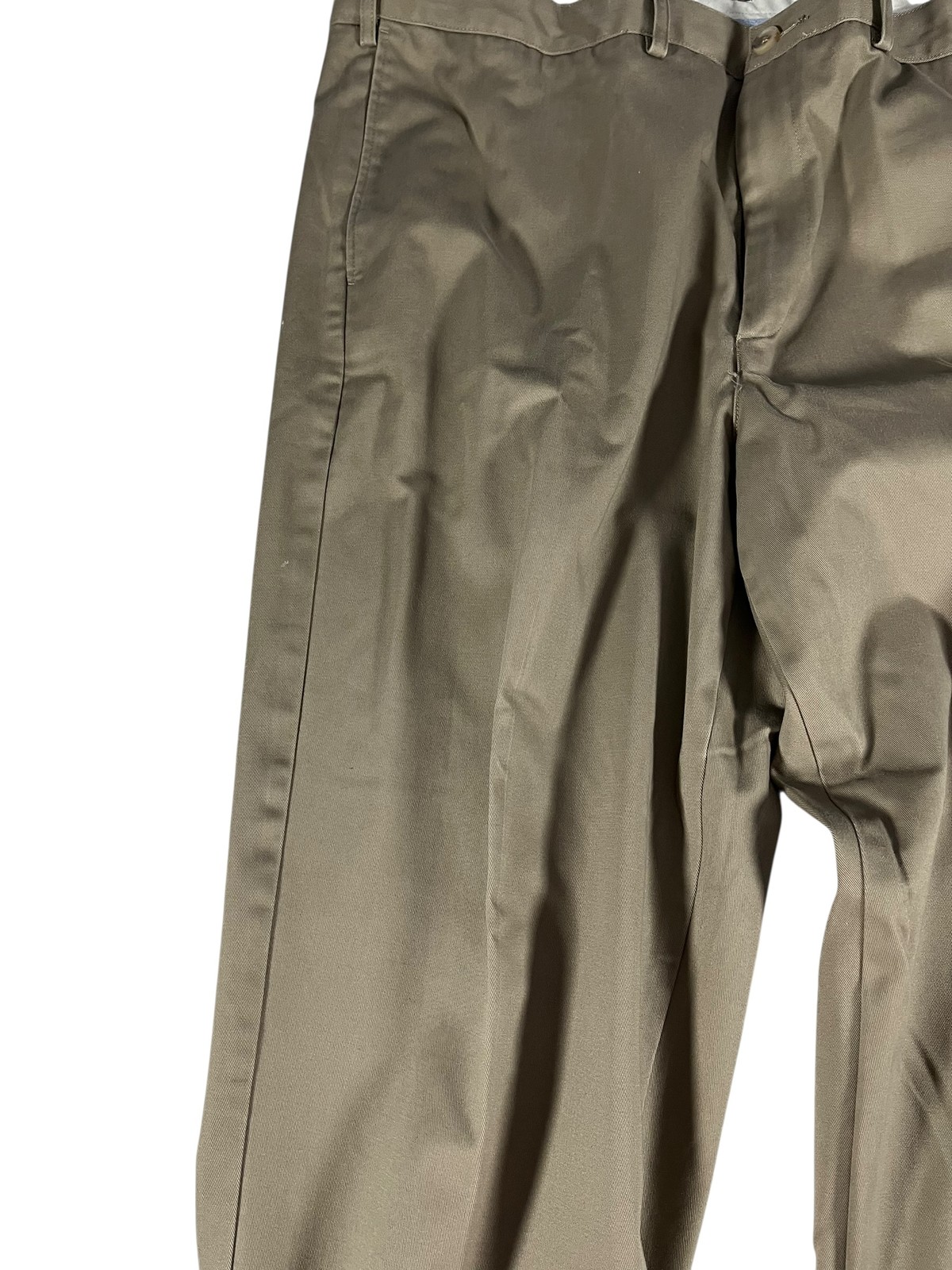 Lands’ End Traditional Fit Chino Pants Men’s Size 42 Khaki