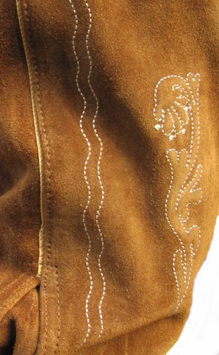 HIRSCHBERGER Trachten Lederhose Kniebund Gr. 46 – 72 Wildleder braun Camel