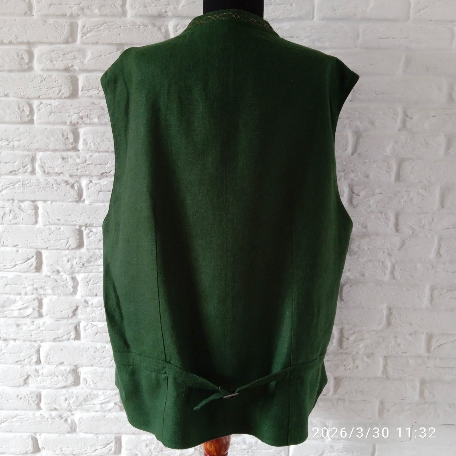 Tofana TYROL OKTOBERFEST DIRNDL MEN’S sleeveless jacket SIZE 58