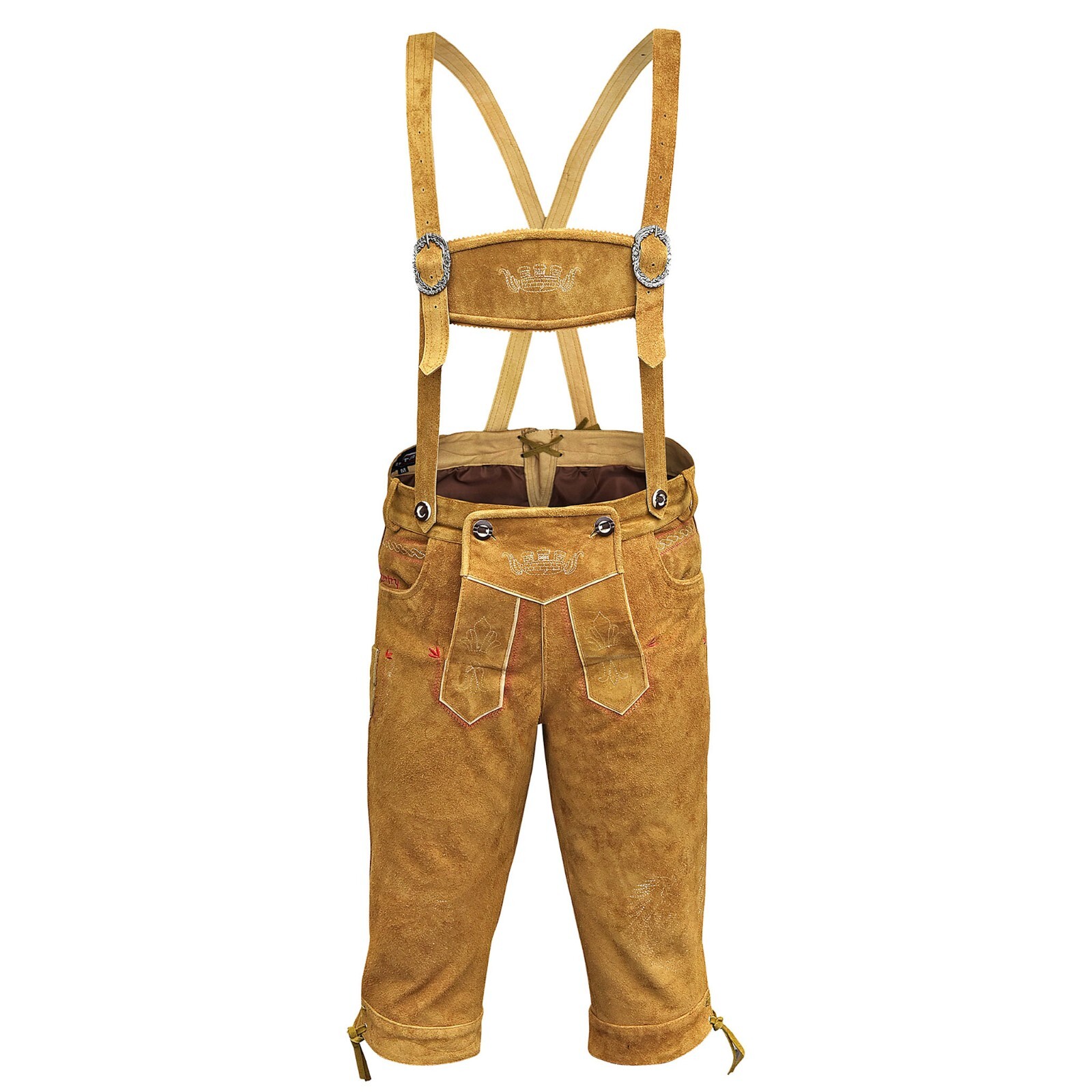 Authentic Classic Brown “Zimmer” Men’s Trachten Kniebundhose Oktoberfest Costume