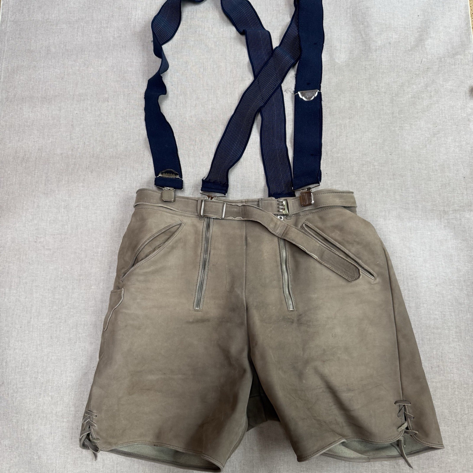 unbranded vintage German-made lederhosen