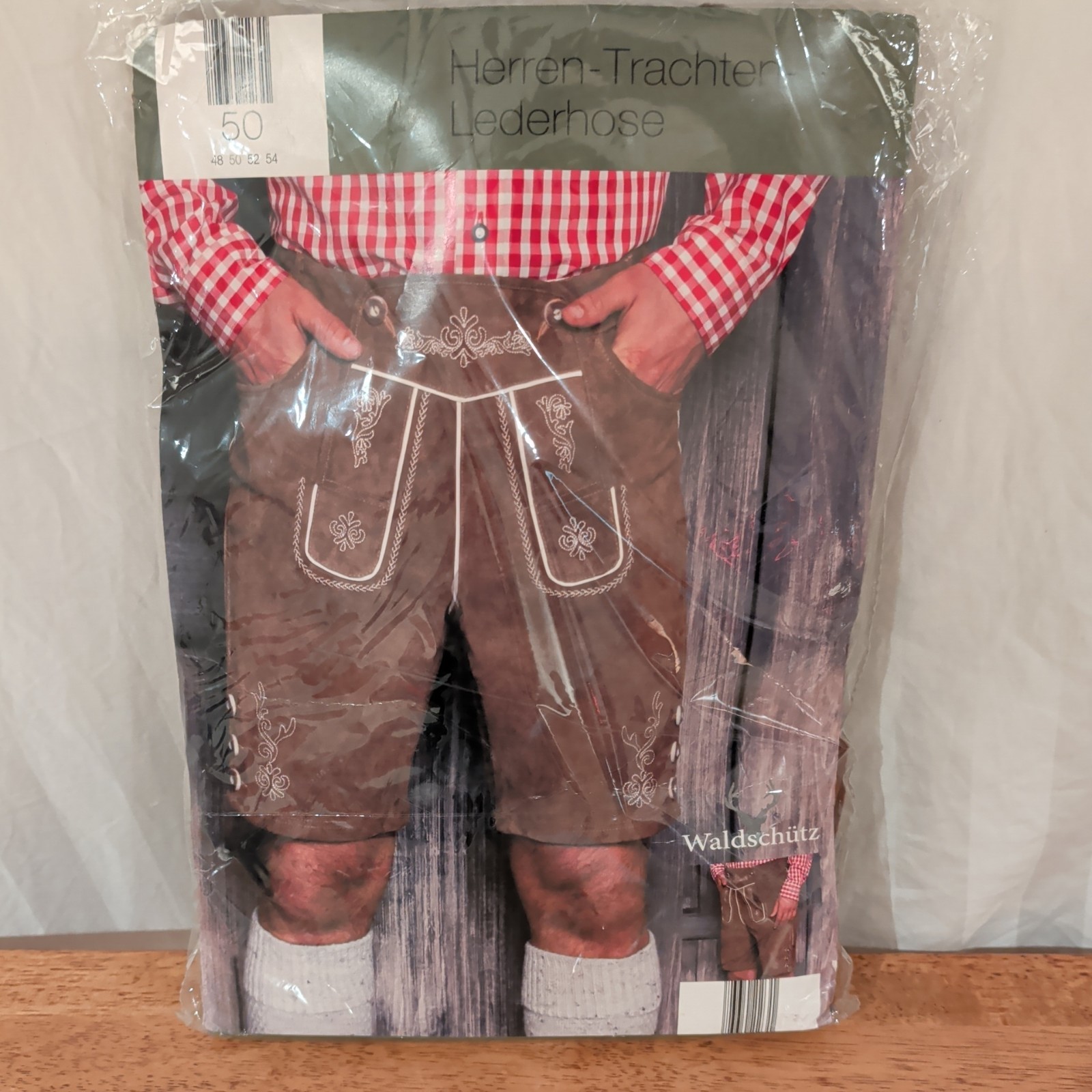 Men’s Bavarian Short Herren-Trachren Lederhose Suede Brown Shorts