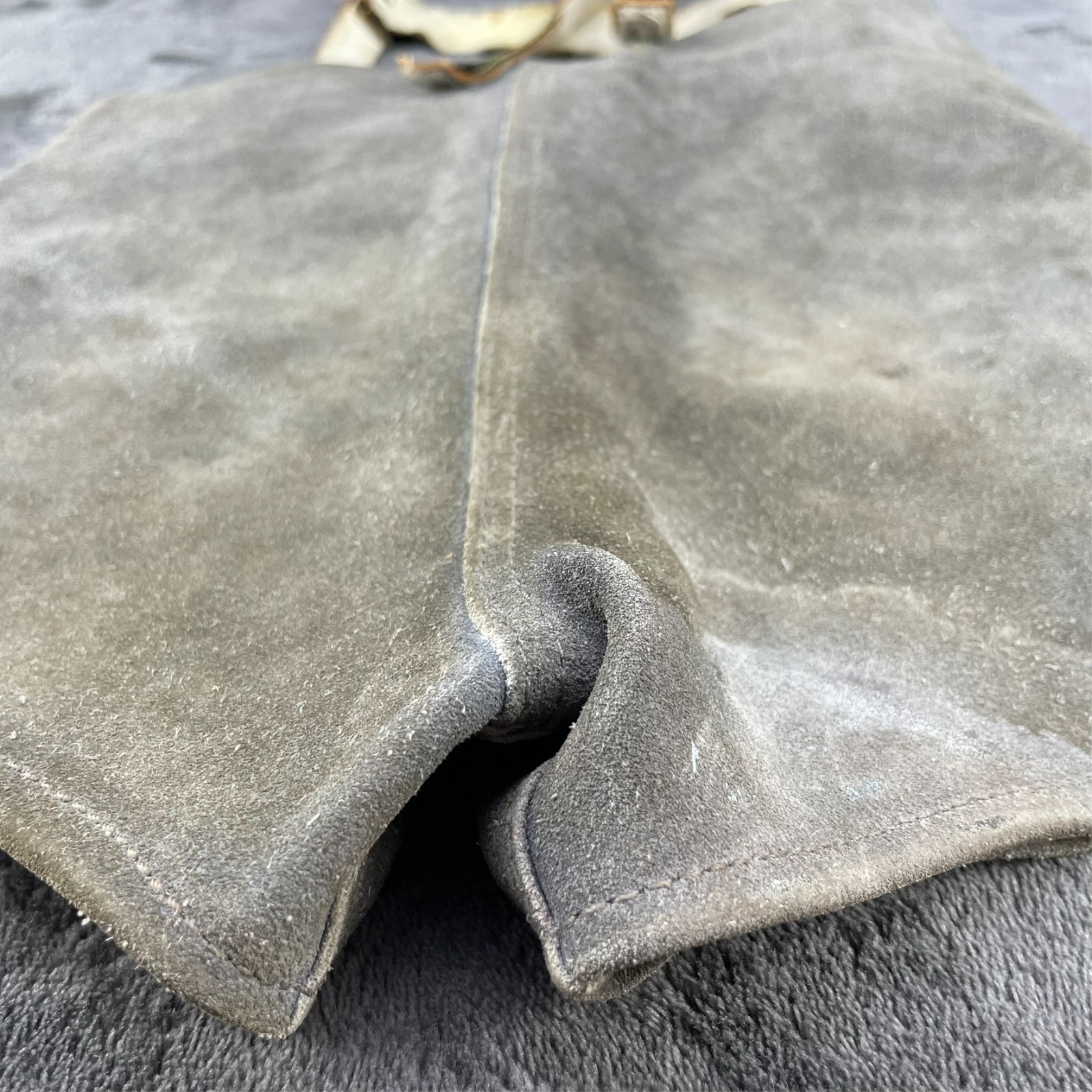 VTG BERGFREUND German Lederhosen Oktoberfest Boy’s Suede Shorts w/Suspenders