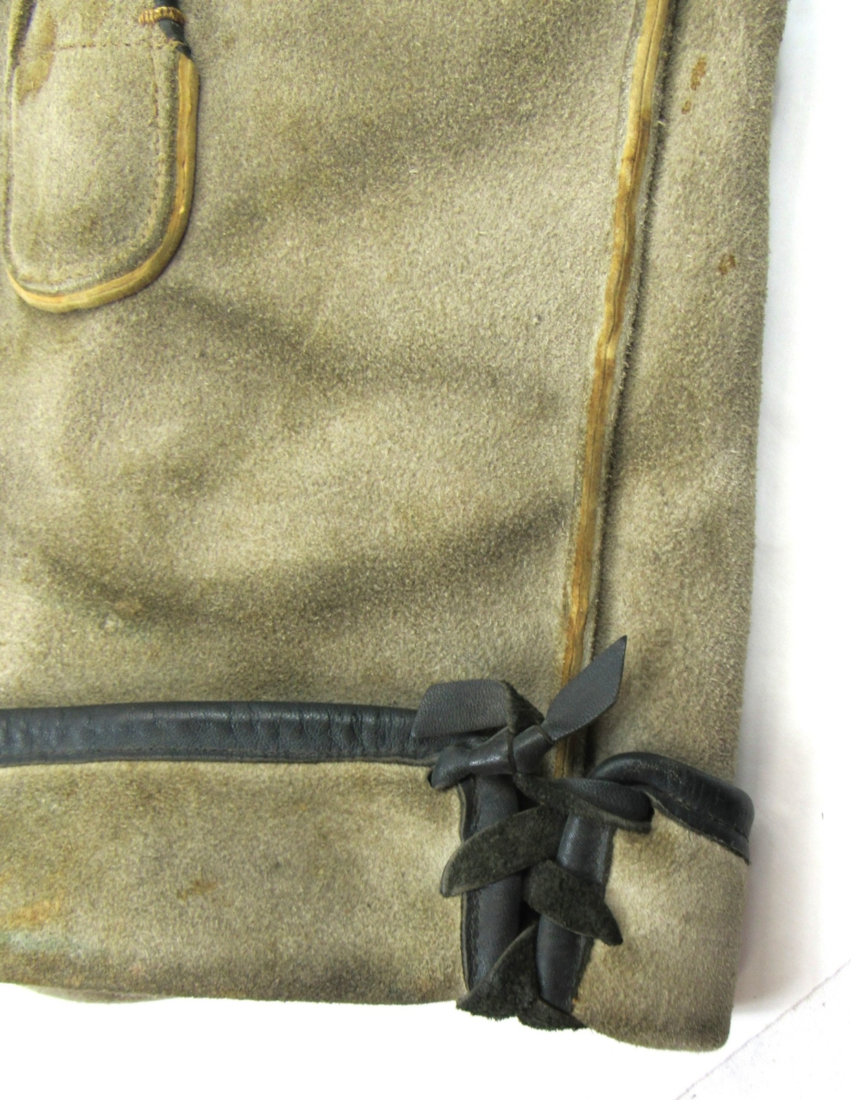 Vintage German Bavarian Lederhosen Leather Suede + Anton Pichler Hat Graz Fedora