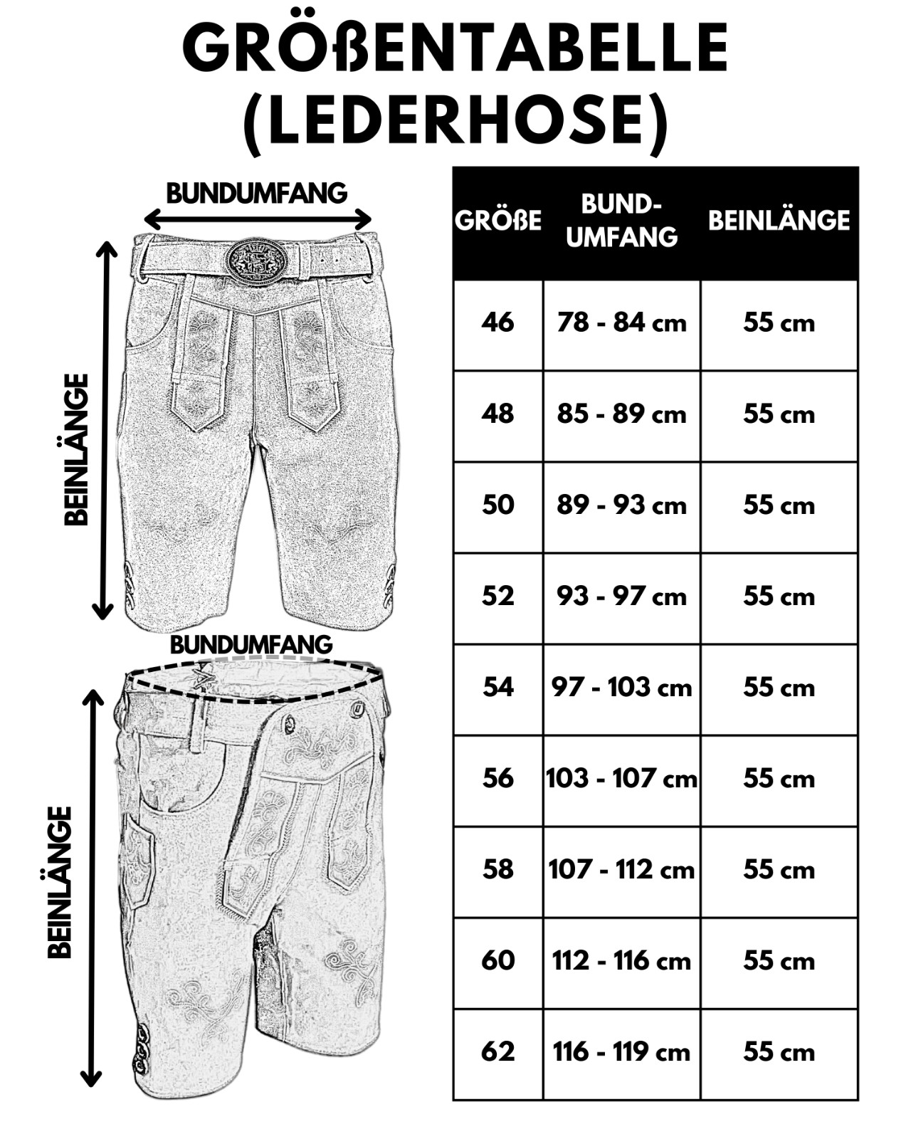Costume set men’s short leather pants with belt pants shirt