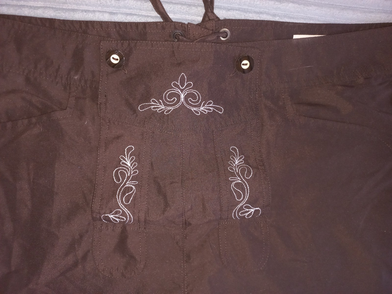 Der Wildschutz Traditional Lederhosen Trachten shorts pants (Size L)