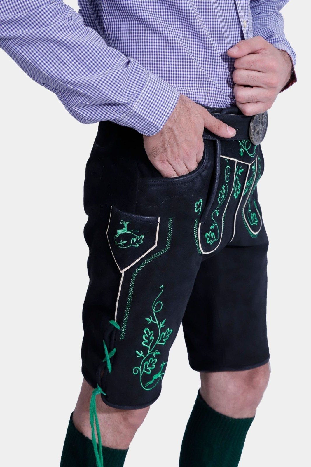Böll Lederhosen in Black