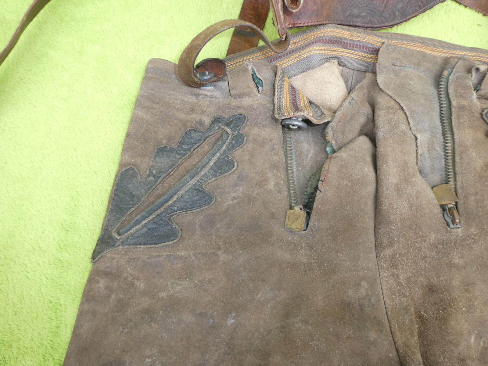 Old short traditional Lederhosen Lederhosen No. 87