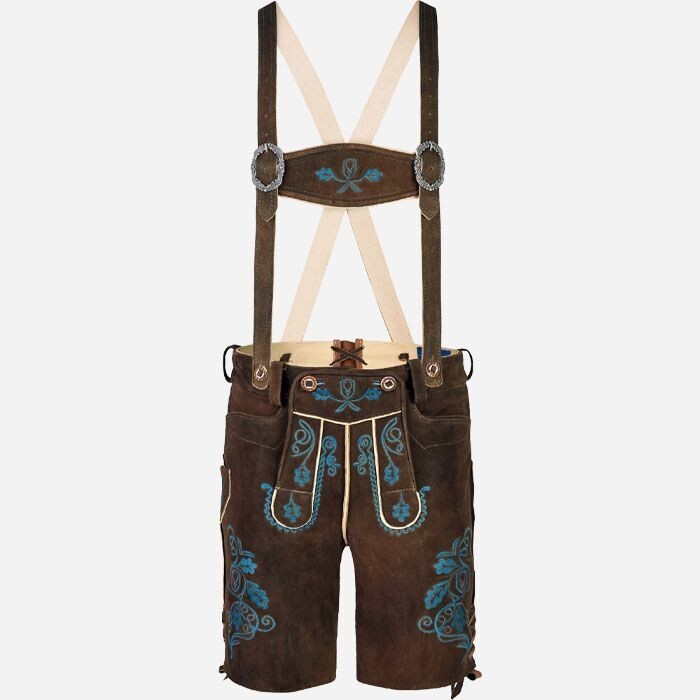 Lederhosen German Authentic – Branded Bundhosen Trachten Leather Shorts USA