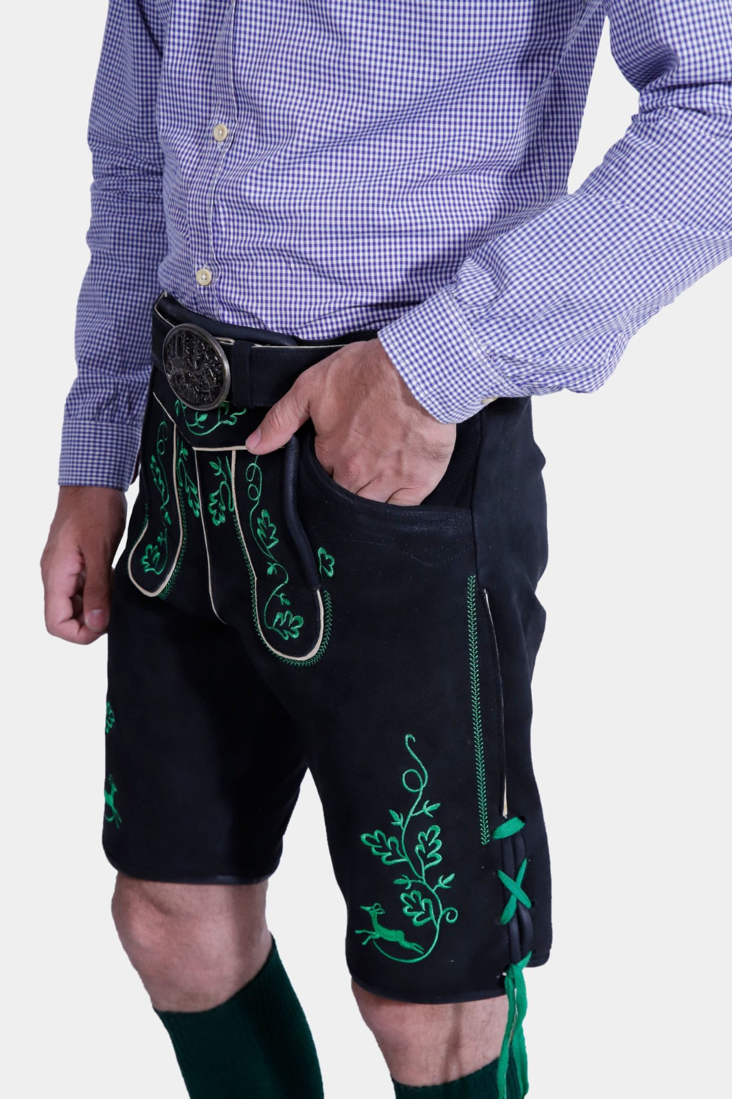 Böll Lederhosen in Black