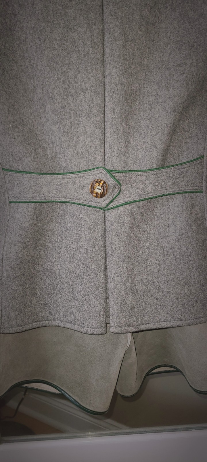 Vintage 1950s Germany Lederhosen & Wool Loden Jacket