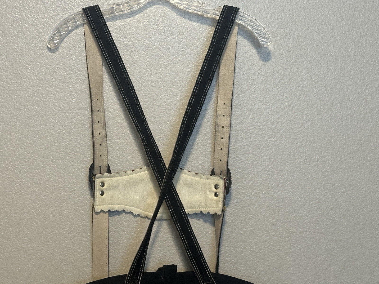 VTG Karl Klüber Trachten Lederhosen Leather Pants Men Oktoberfest Suspenders-56