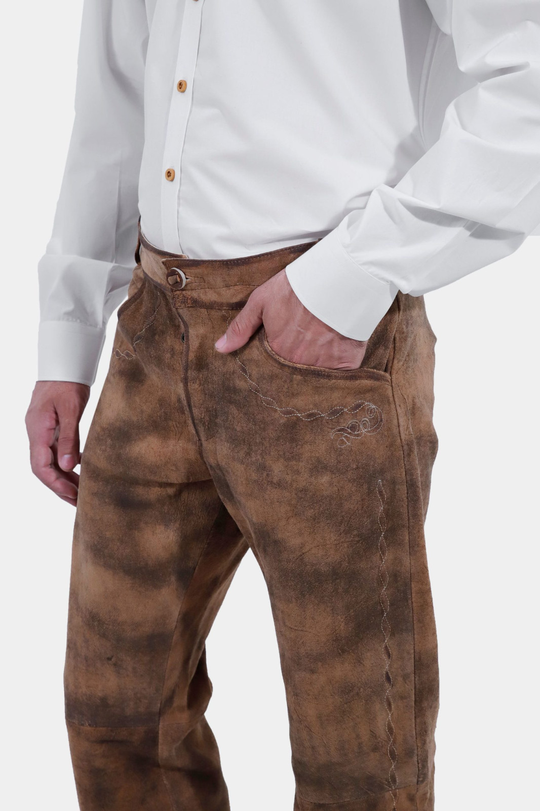 Dennis Schröder Lederhosen Long