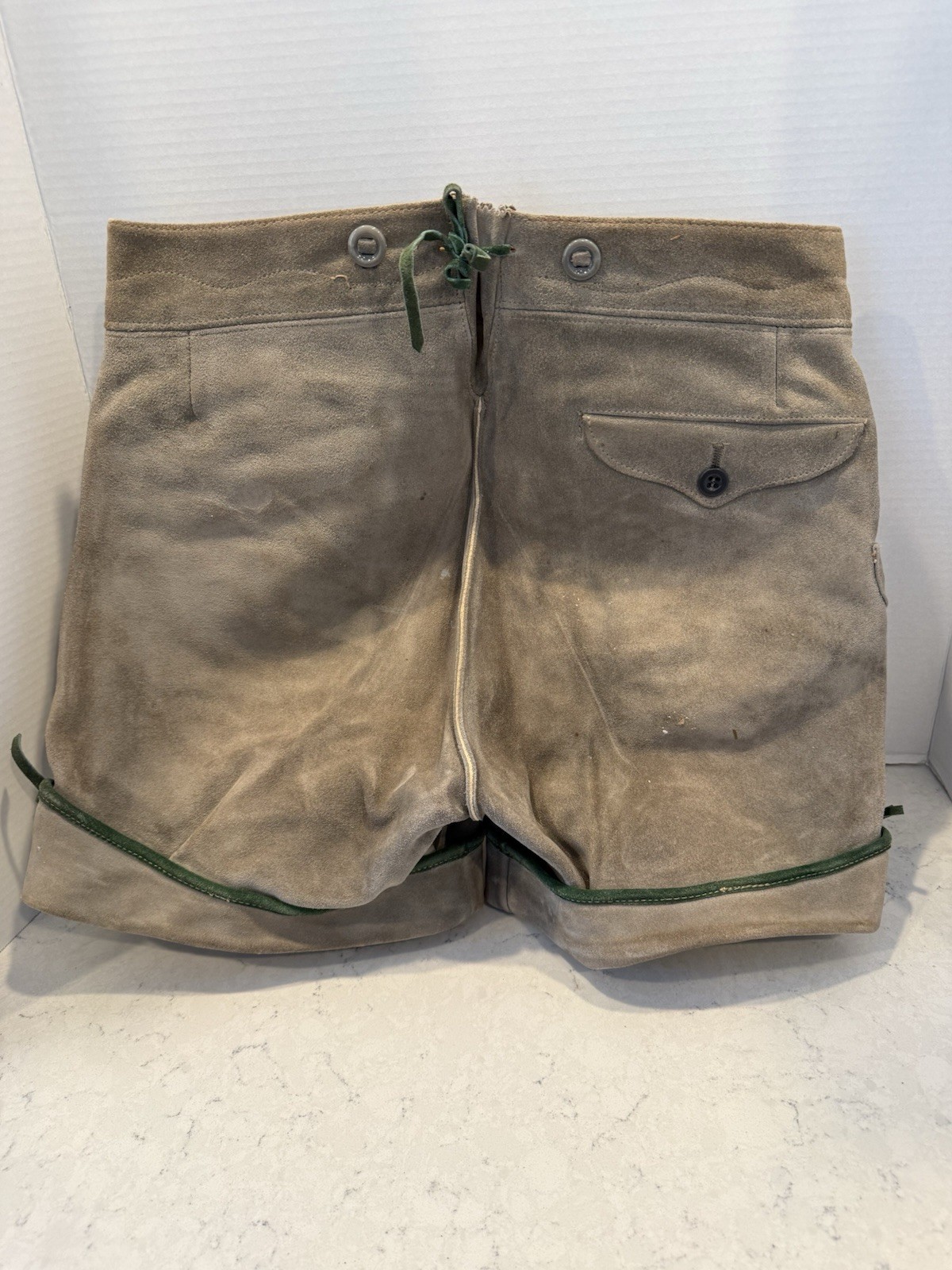 Suede Bergfreund Lederhosen Shorts