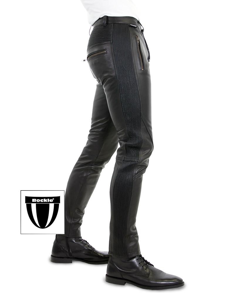 Bockle® Dangerous Biker Styl Lederhose Lederjeans BOCKLEDER.DE
