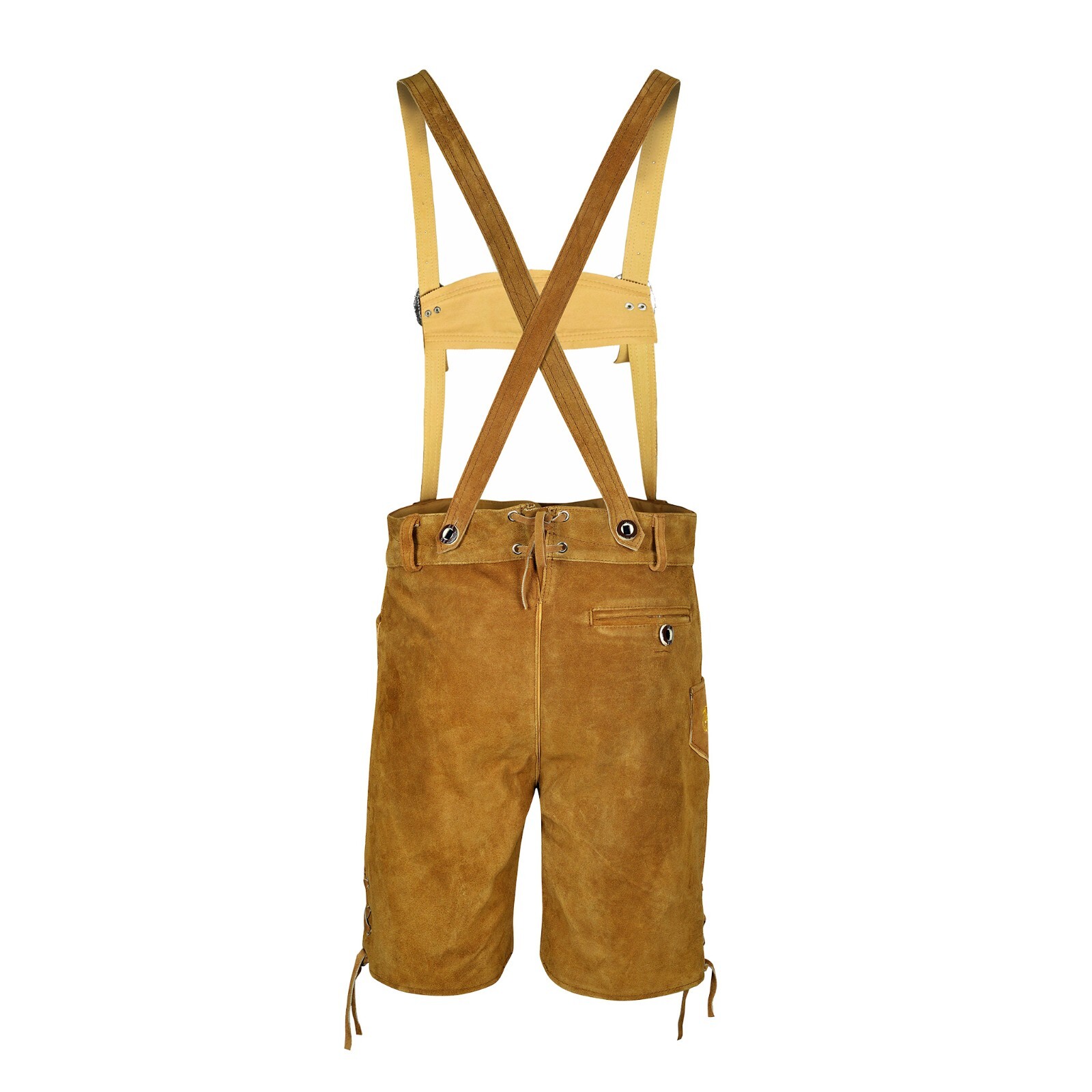 Mens Suede Leather Lederhosen Nowitzki Oktoberfest Bavarian Men Trachten Outfit