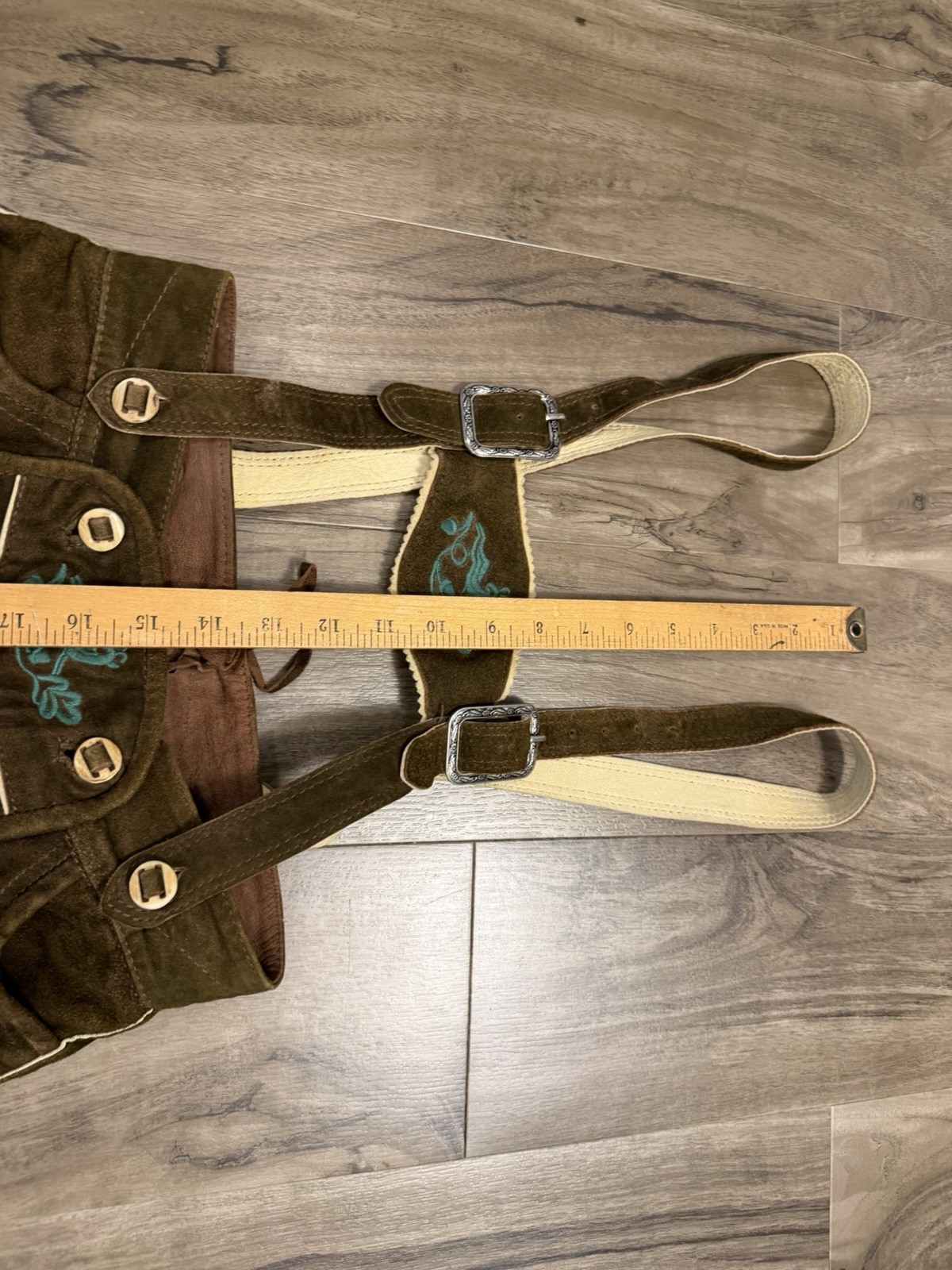 Genuine Deer Suede Leather Steindl Mens Lederhosen From Germany 140 /US 26 S