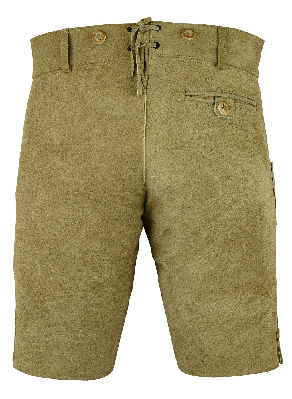Loden Beige Leather Shorts Lederhosen Oktoberfest Men Leather Shorts M L XL 2XL