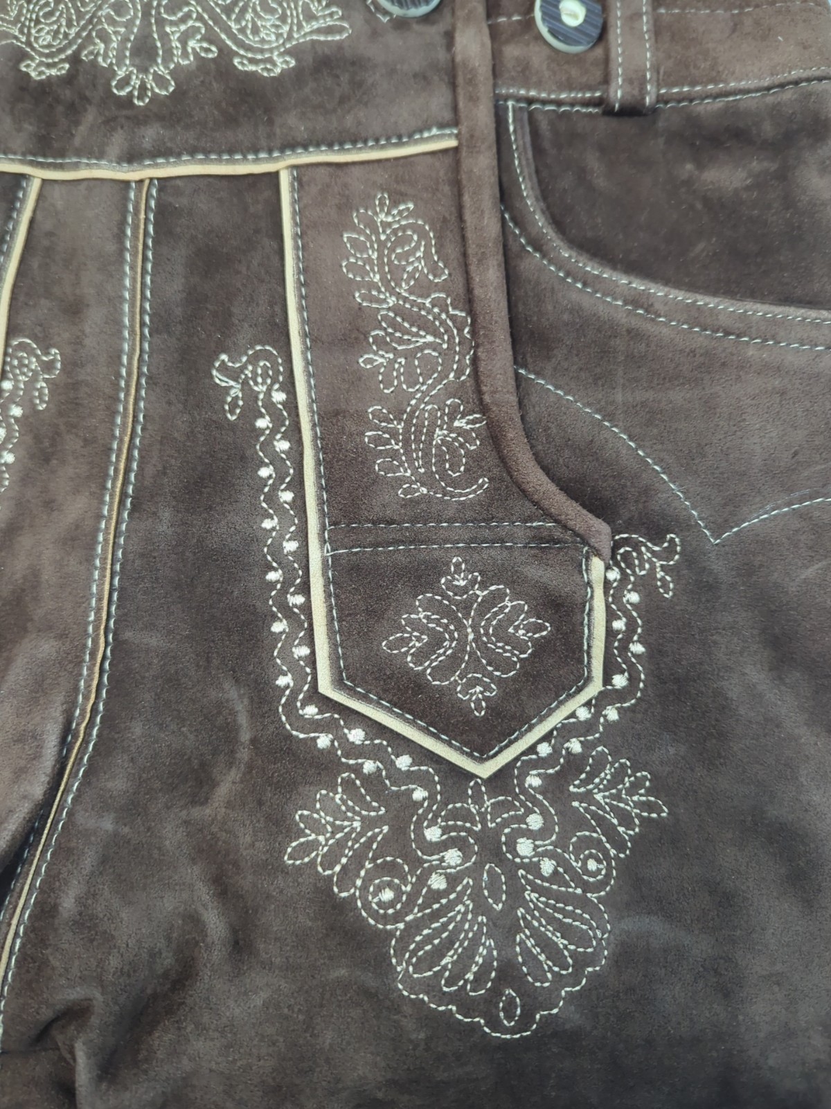 New Lederhosen Tracht Germa Ristal Mens Size 32 (48)