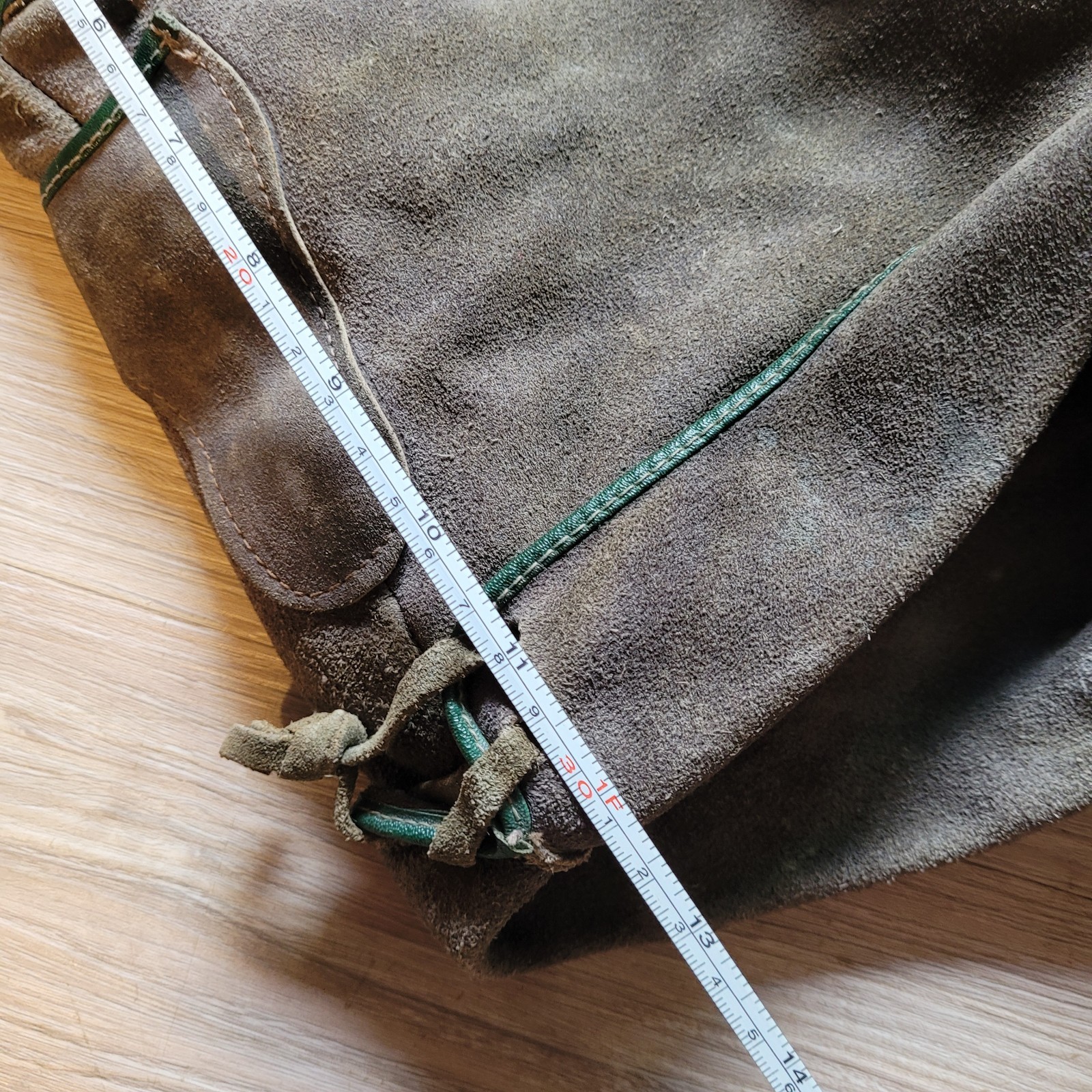 German Suede Shorts, Lederhosen Vintage