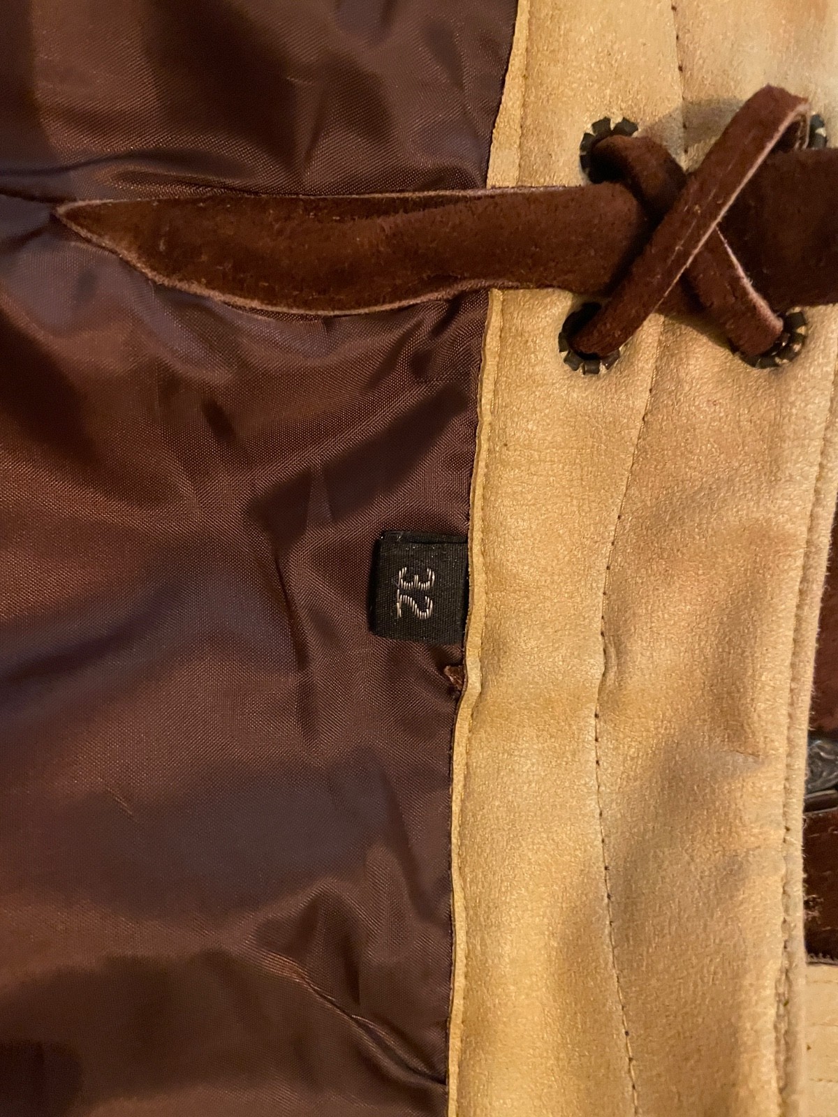 Mens Lederhosen Size 32 Shirt, Socks, Tie, and Garters Included