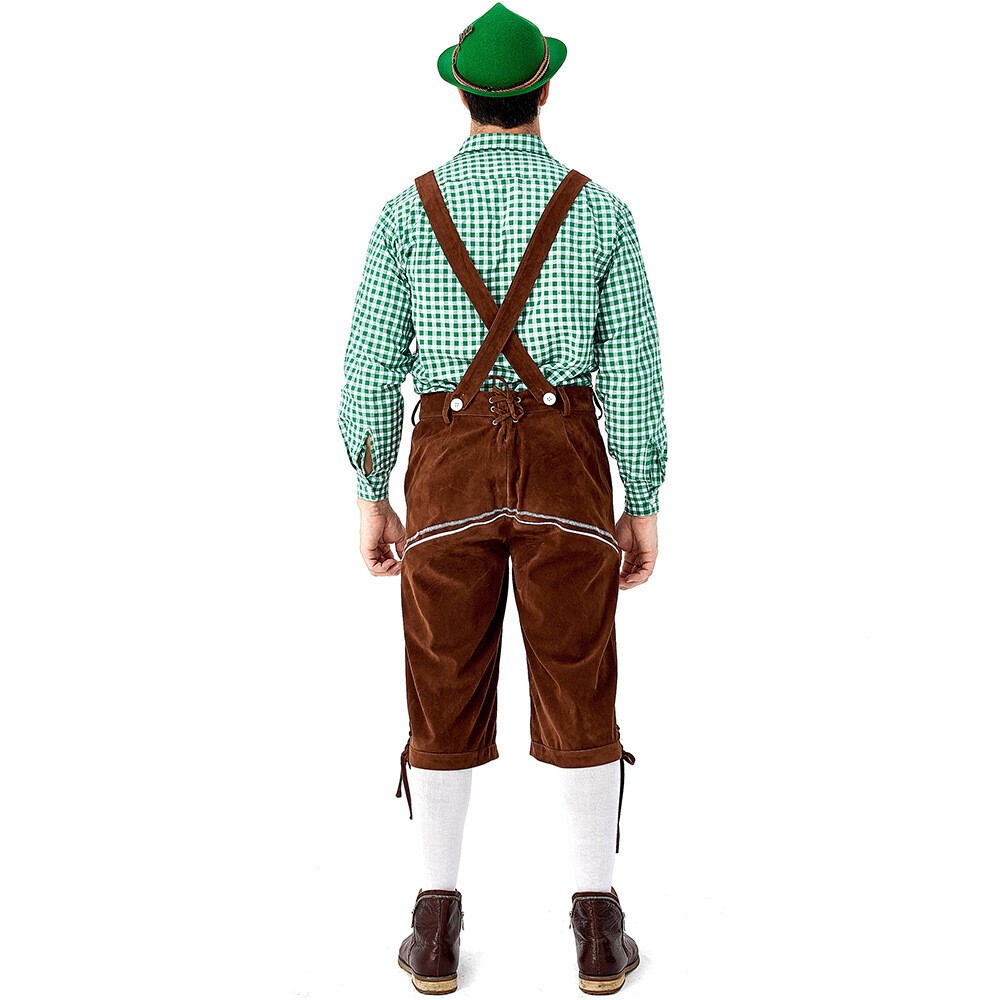 TRADITIONAL MENS BAVARIAN LEDERHOSEN OKTOBERFEST LEDERHOSEN GERMAN SUSPENDER