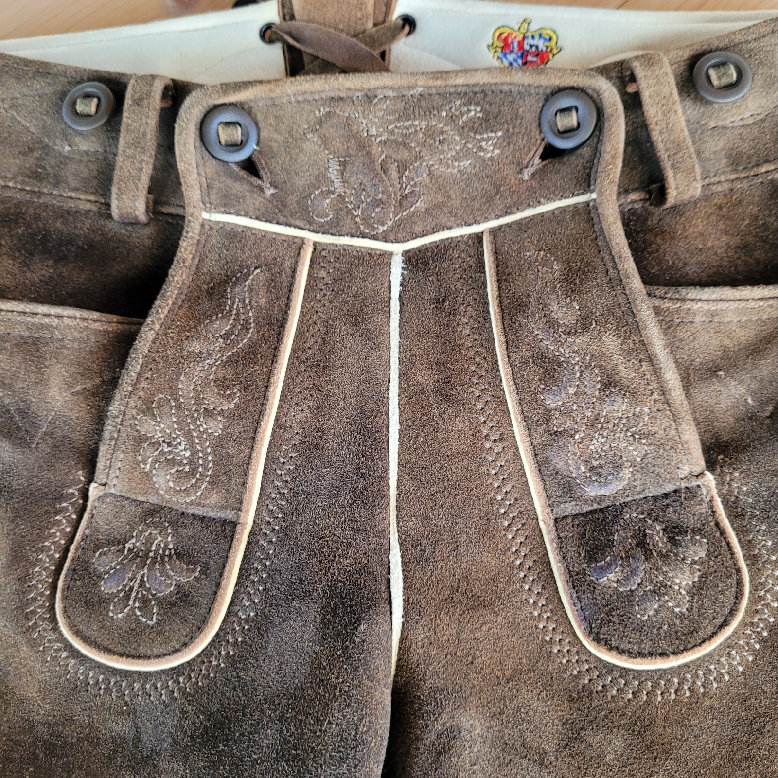 Meindl Lederhosen Lampoding, 46, unworn!