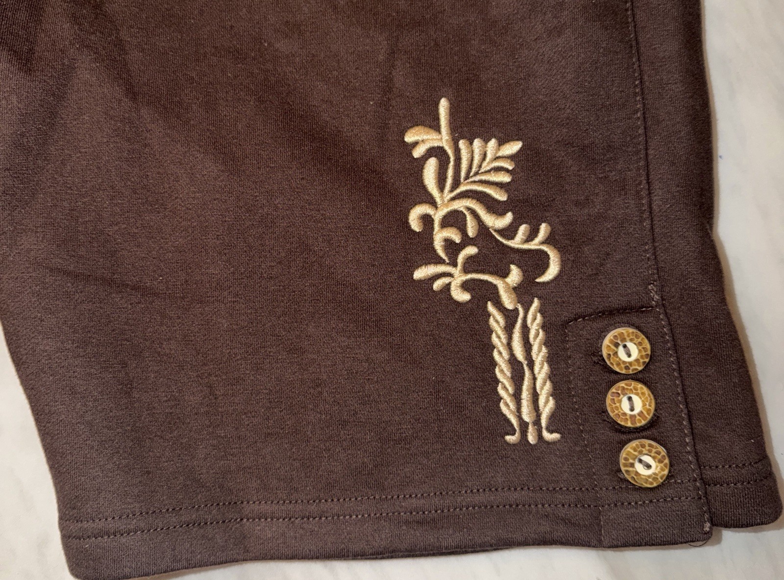 Steigenhofer German Lederhosen Size XXXL Brown Oktoberfest Shorts Made In 🇩🇪