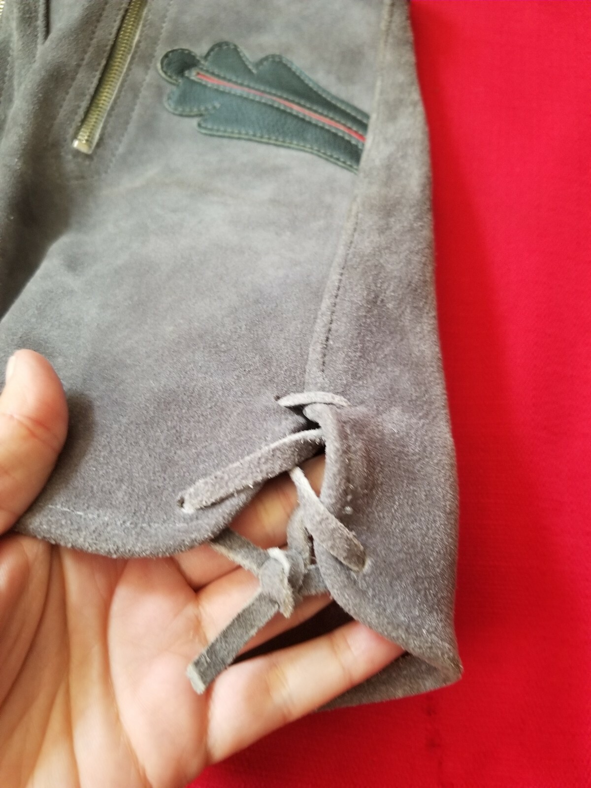 Vintage German Childrens Lederhosen suede Oktoberfest Shorts Size 5