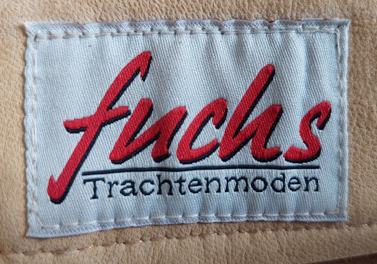 Bavarian Lederhosen Fuchs Trachtenmoden, Shorts Leather, size EU50 US – M, India