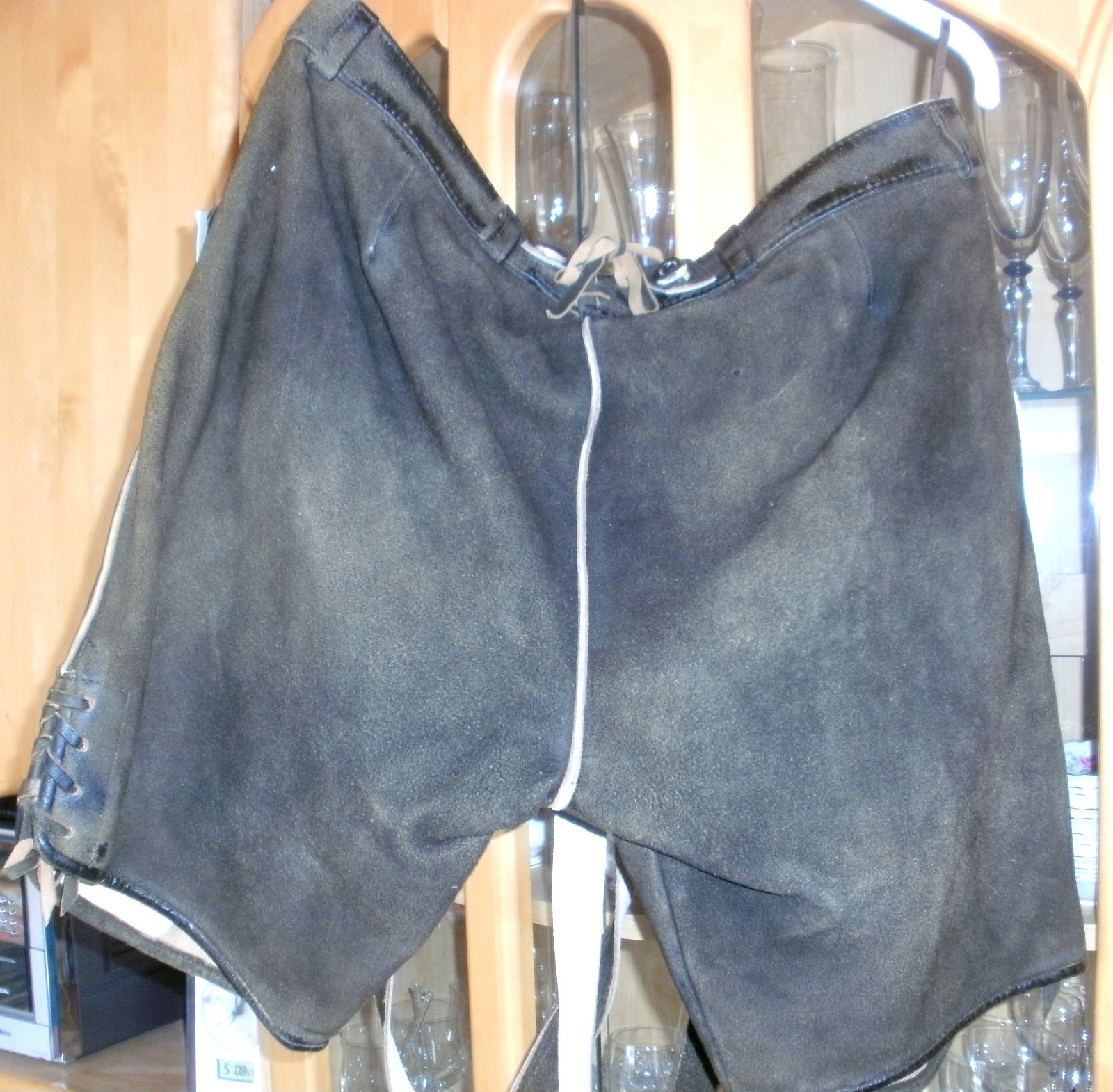 New traditional Lederhosen Country Maddox Bertolo dark brown NP €219, size 58
