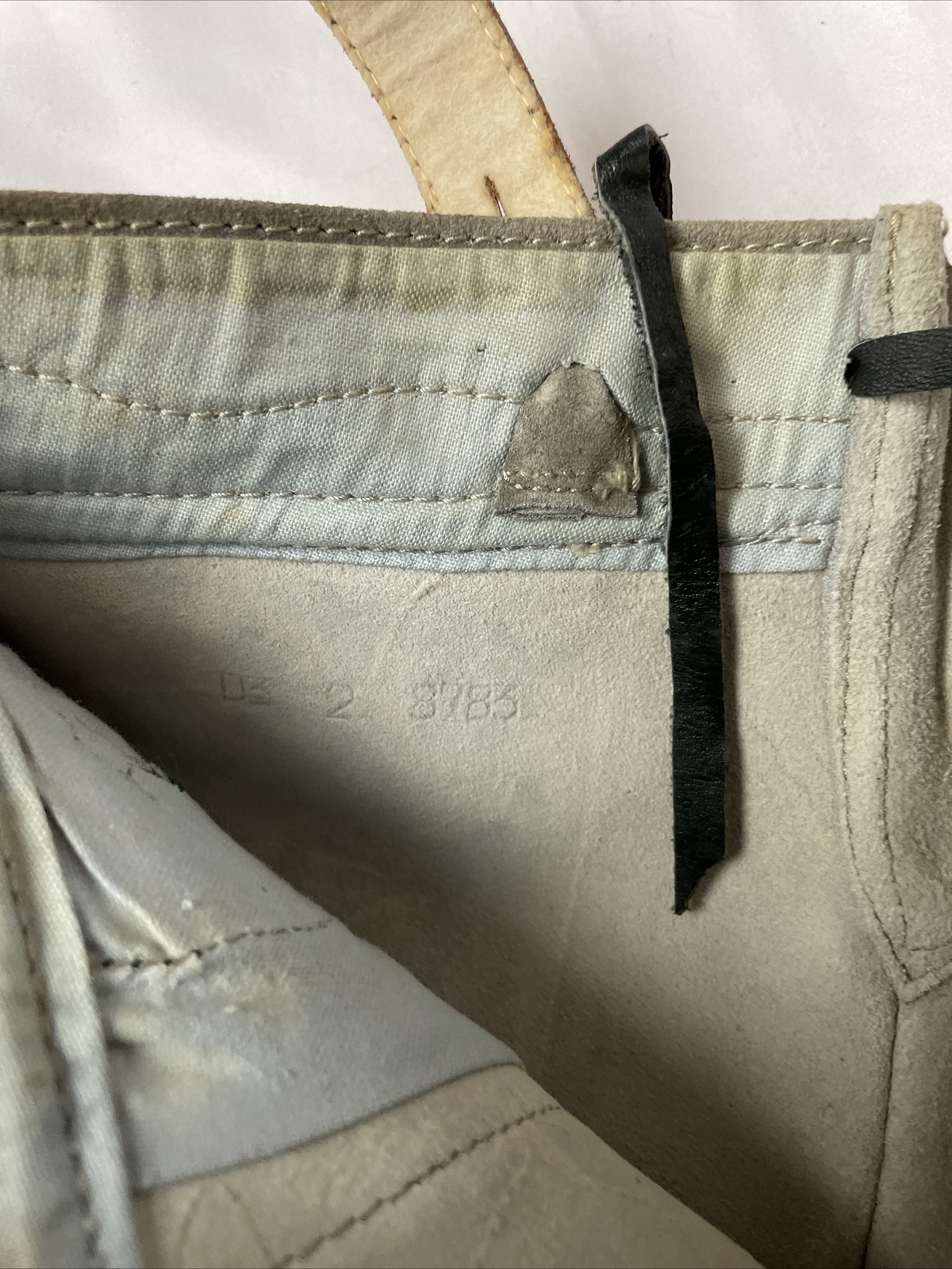 Lederhosen German Child Shorts Authentic Vintage Suede Leather Size 2 Oktoberfes