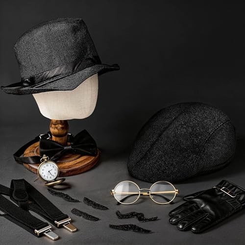 1920s Mens Costume Roaring 20s Outfits for Men Harlem Nights Gangster Great