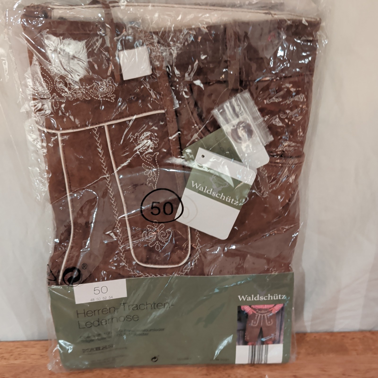 Men’s Bavarian Short Herren-Trachren Lederhose Suede Brown Shorts
