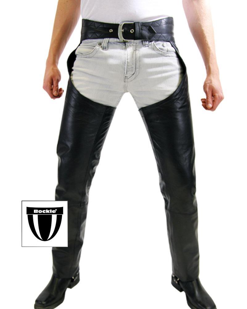 Bockle® 1991 Chaps Genuine Leather Leather Chaps Lederhosen Gay Cowboy Leather Pants