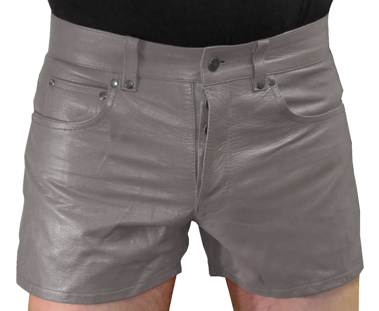 Lederhosen short leather shorts shorts leather new gray yellow brown leather shorts Cuir