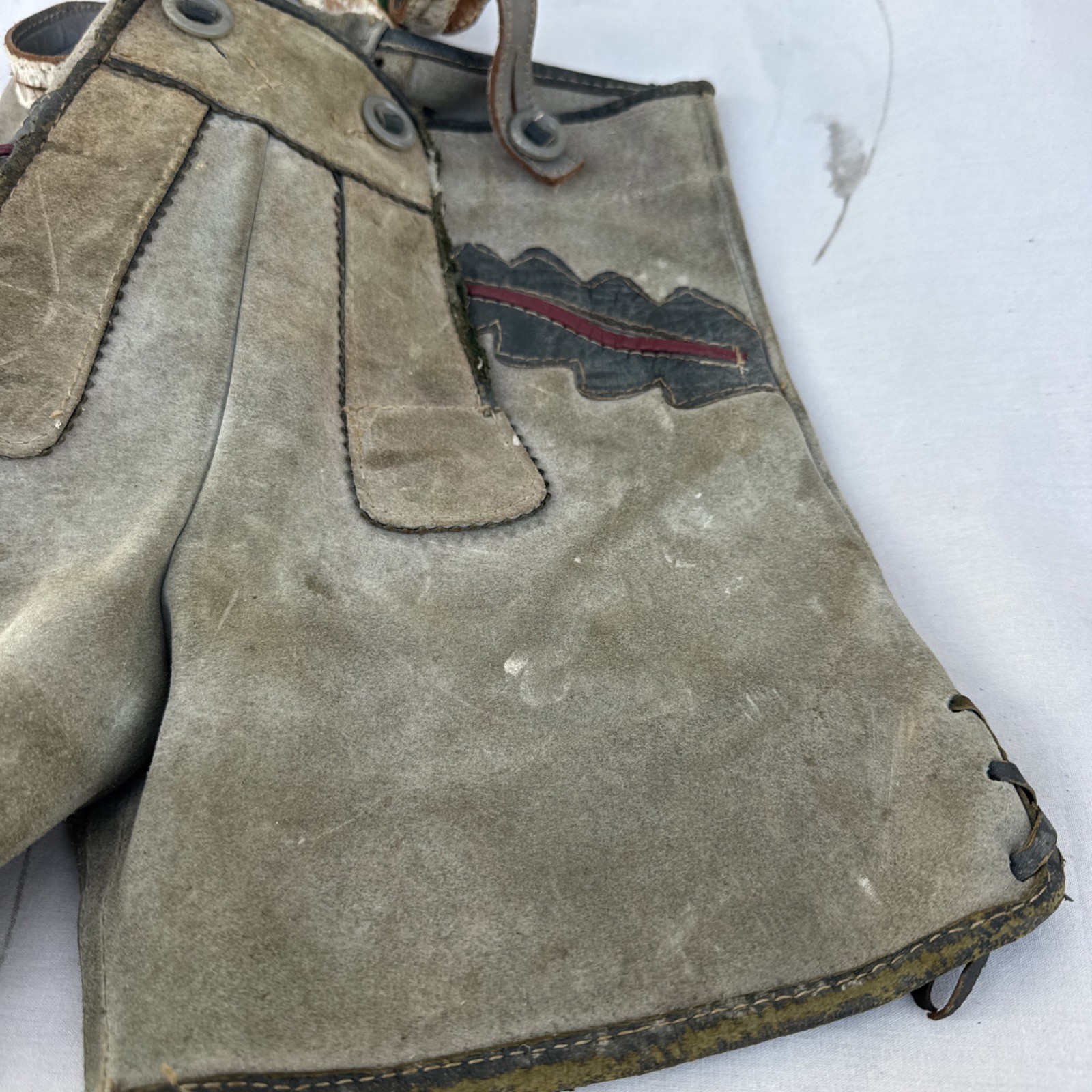 Vintage Authentic German Lederhosen (Small Child size)