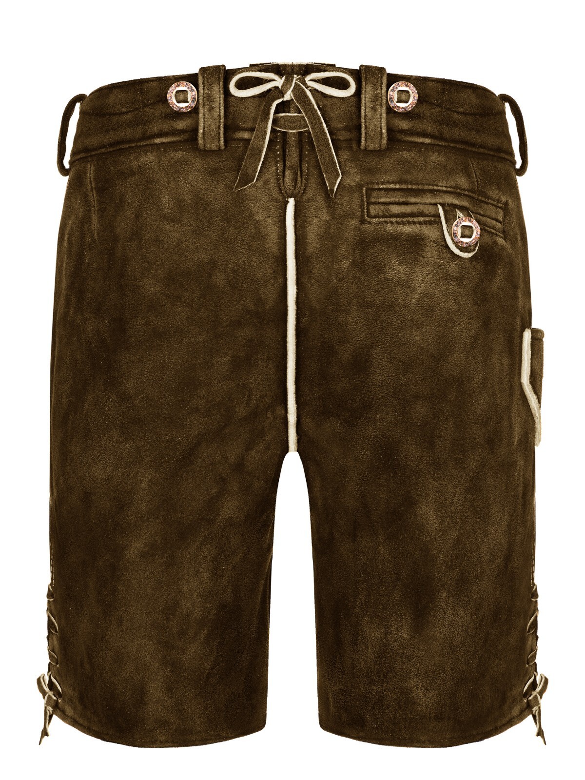 Men’s Bavarian Tratchen Lederhosen Pant German Oktoberfest Suede Leather Pants