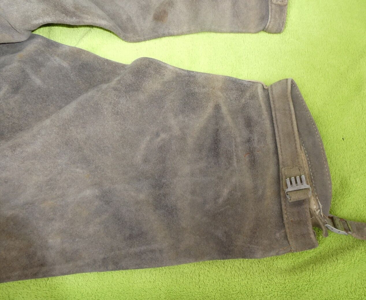 Old ripped traditional Lederhosen Lederhosen No. 96