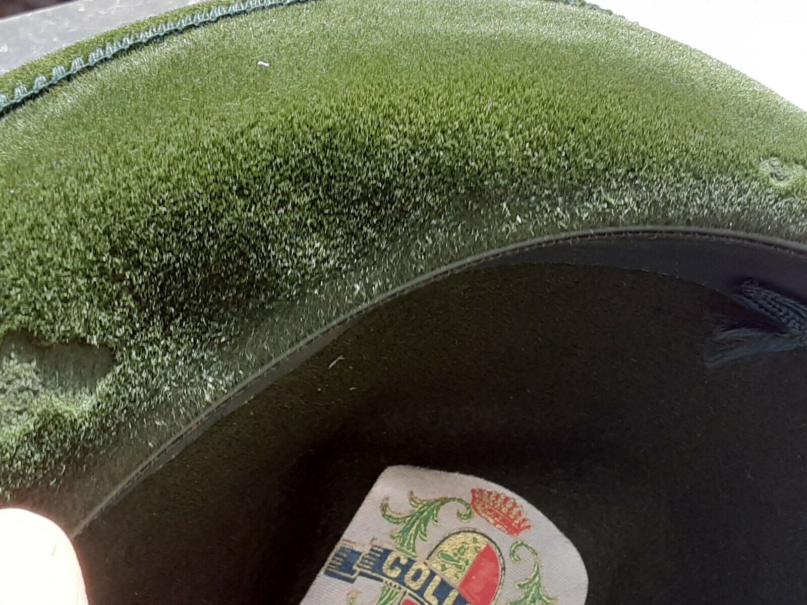 VINTAGE GERMAN GREEN Bavarian INNSBRUCK Mountain HAT by COLLINS SOUCZEK 61w6