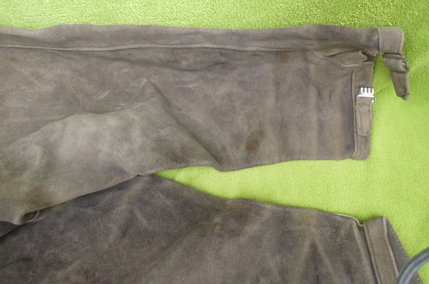 Old ripped traditional Lederhosen Lederhosen No. 96