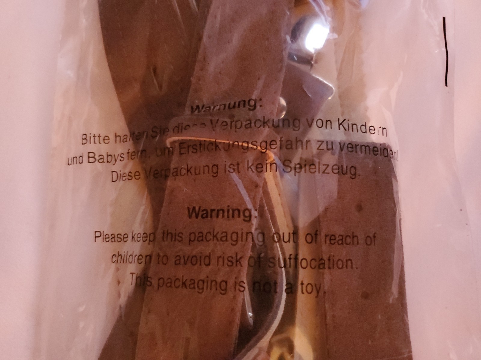 Benediktiner Weissbräu Lederhosen Suspenders German NOS Oktoberfest New Unopened