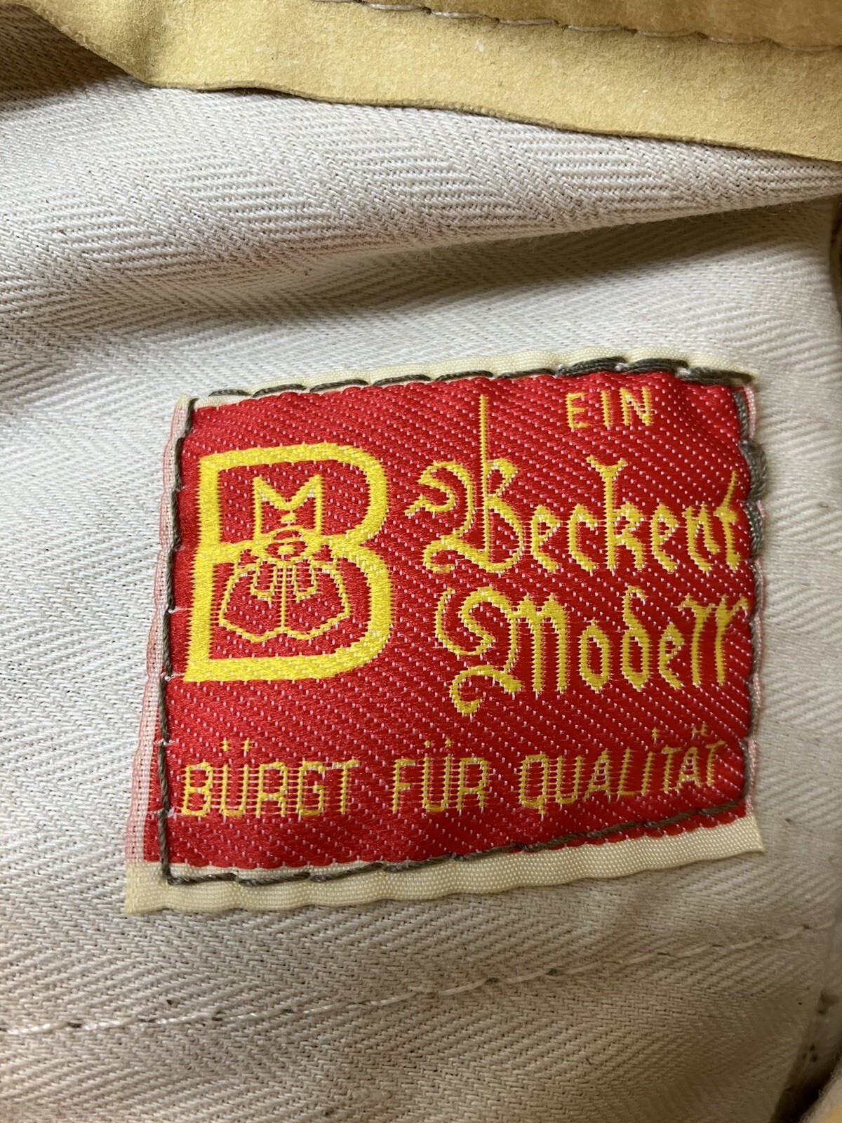 Beckert Vintage Lederhosen Velour Stag Horn Buttons Capercillie Belt Buckle
