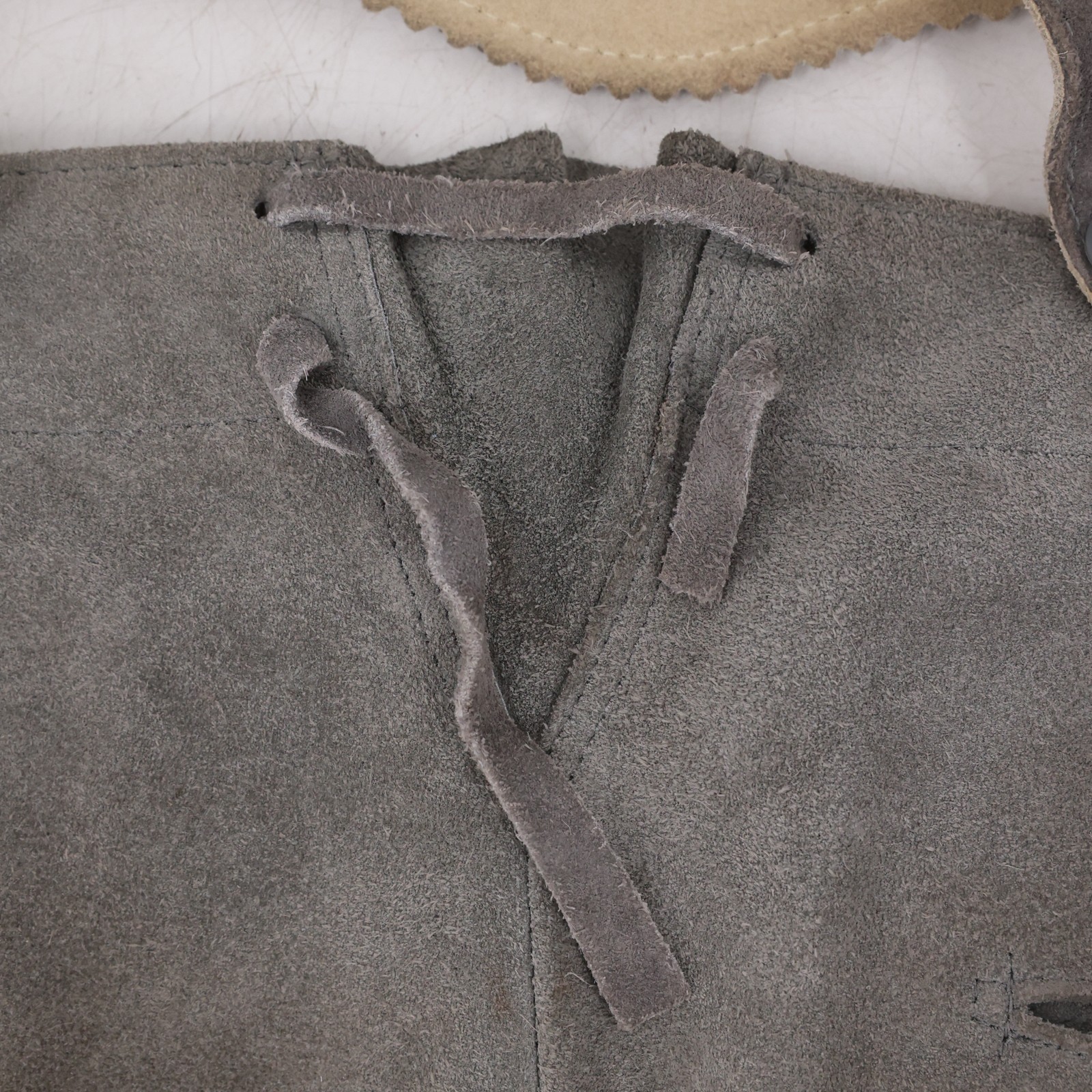 Licht Trachtenhaus Men’s Lederhosen Suede Shorts & Suspenders Bavarian Size 36