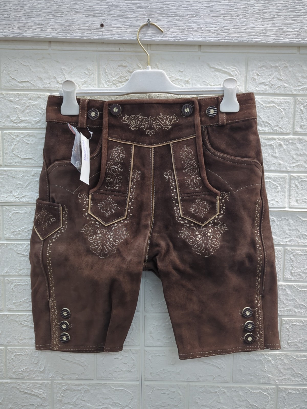New Lederhosen Tracht Germa Ristal Mens Size 32 (48)