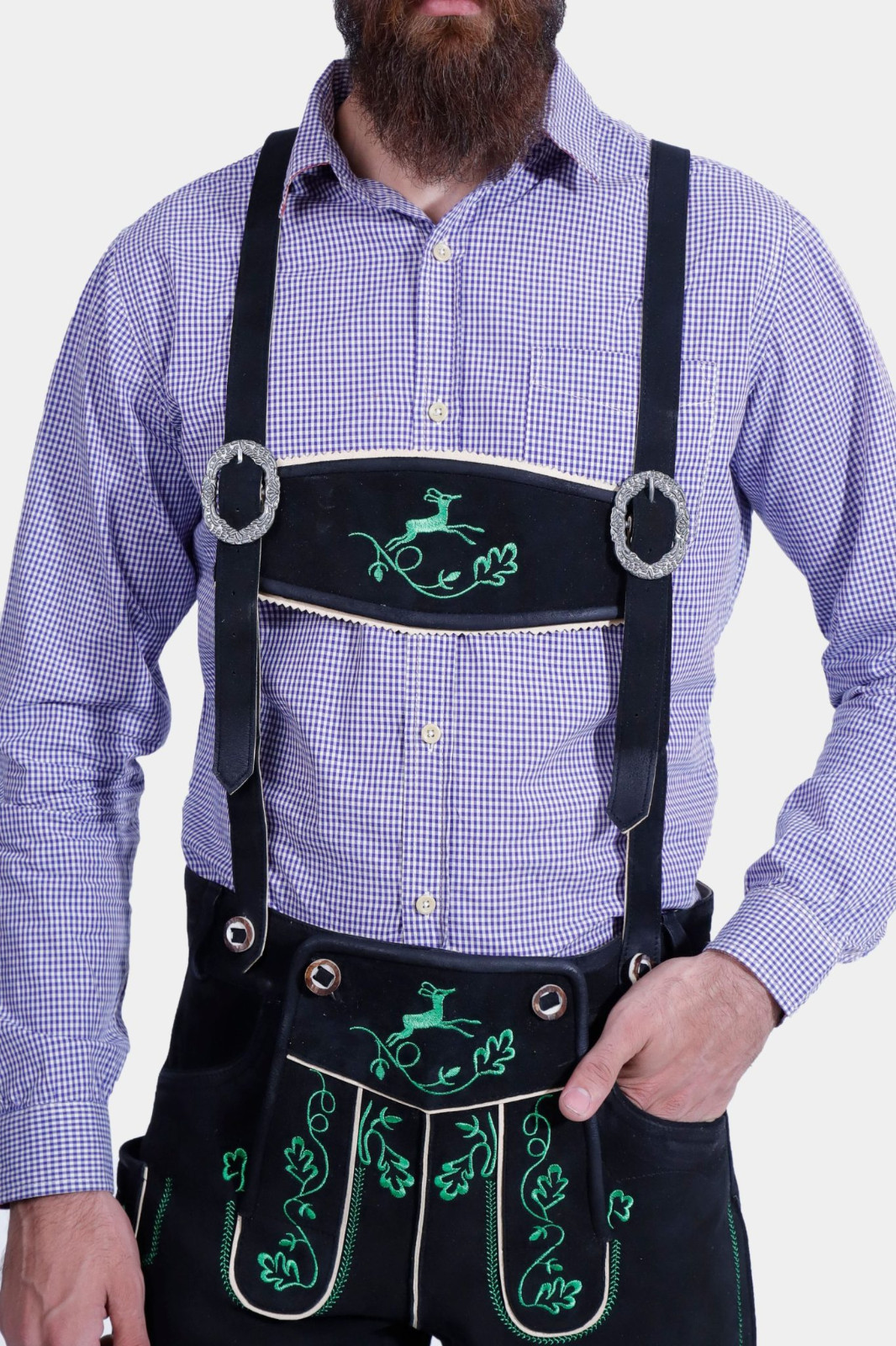 Böll Lederhosen in Black