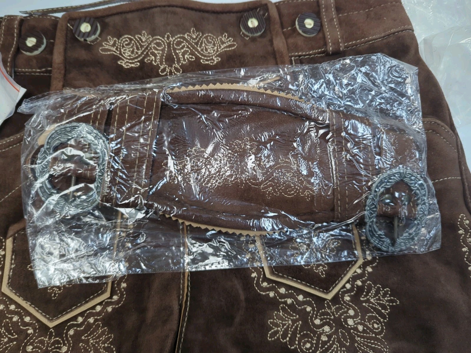 New Lederhosen Tracht Germa Ristal Mens Size 32 (48)